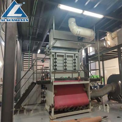 Cina pp nonwoven kain membuat garis mesin / S / SS / SSS nonwoven jalur produksi kain pemasok