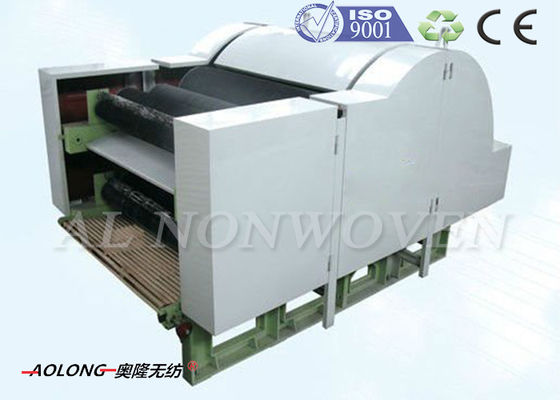 Cina Wol Nonwoven Cotton Fiber Carding Machine Dengan Single Silinder Double Doffers pemasok
