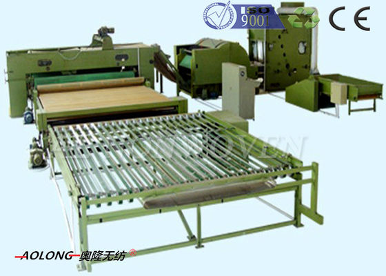Cina 2800mm-6800mm Customized Cross Lapper Machine Untuk Bantal Waddings pemasok