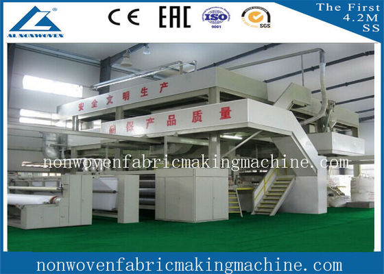 Cina Durable Single S Non Woven Fabric Plant Untuk 1600mm Ukuran, Long Menggunakan Life pemasok