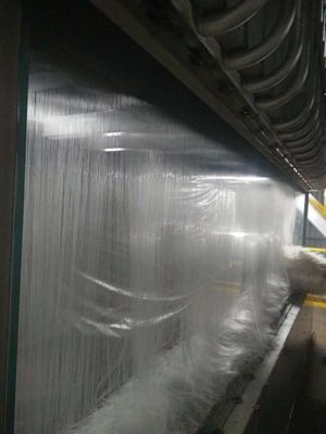 Cina Kustom Ss Pp Spunbond Nonwoven Fabric Membuat Mesin 3000t / Y Kapasitas pemasok