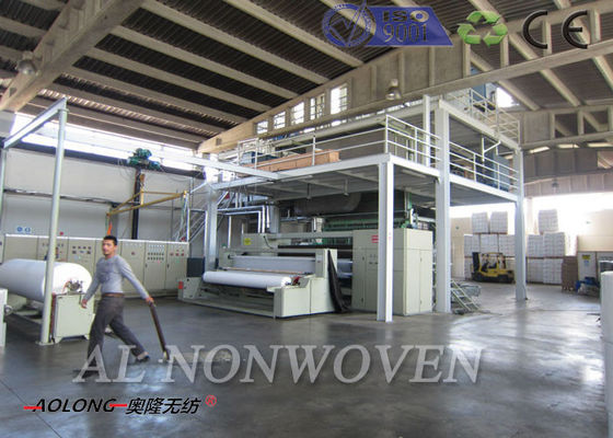 Cina High Speed ​​300m / min SSS PP Non Woven Fabric production Line / Equipment Lebar 1600mm pemasok