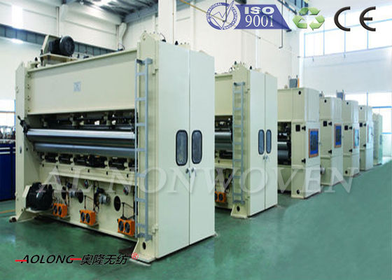 Cina High Speed ​​Nonwoven Pcuhing Needle Loom Machine 300 ~ 1000g / m ^ 2 CE / ISO9001 pemasok