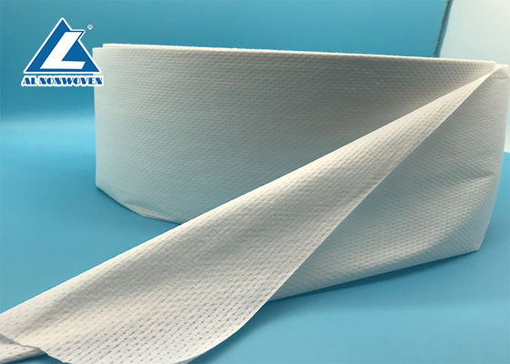 GSM 100g Nonwoven Elastis Untuk Pembuatan Popok, Kain Medis Non Woven Dari Bahan Popok pemasok