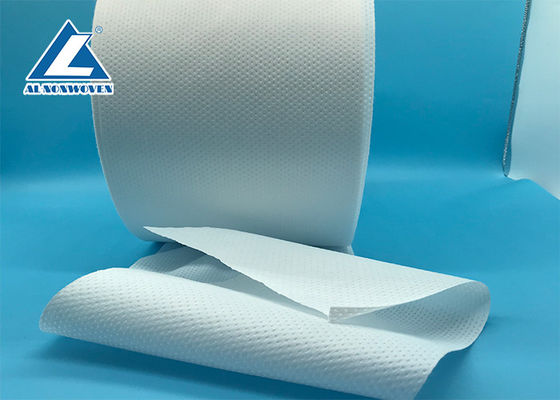 GSM 100g Nonwoven Elastis Untuk Pembuatan Popok, Kain Medis Non Woven Dari Bahan Popok pemasok
